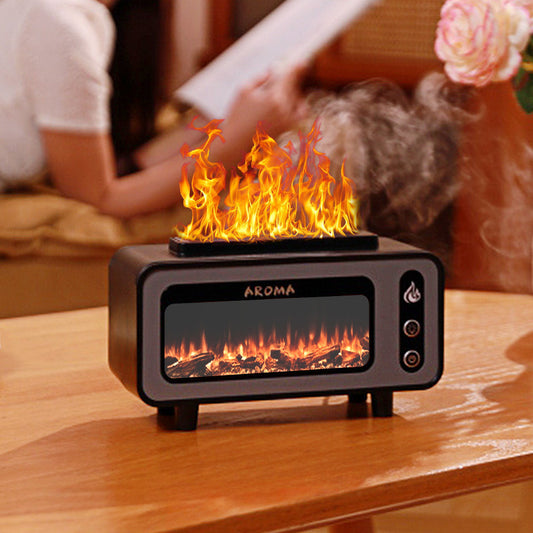 Retro Fireplace Aroma Diffuser